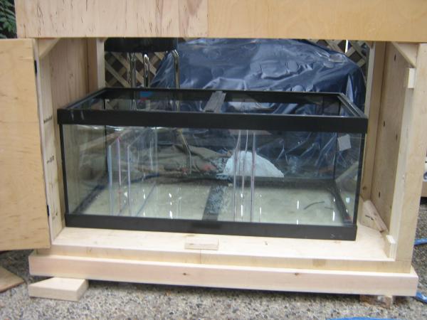 the sump in the new stand