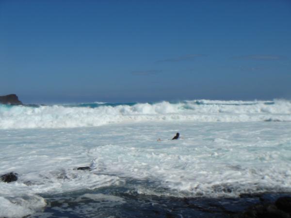 The wave that destroyed both of our cameras.