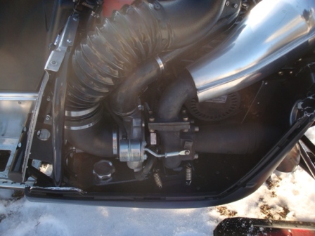 The Turbo Charger on my sled