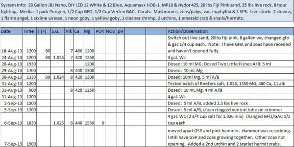 nano spreadsheet